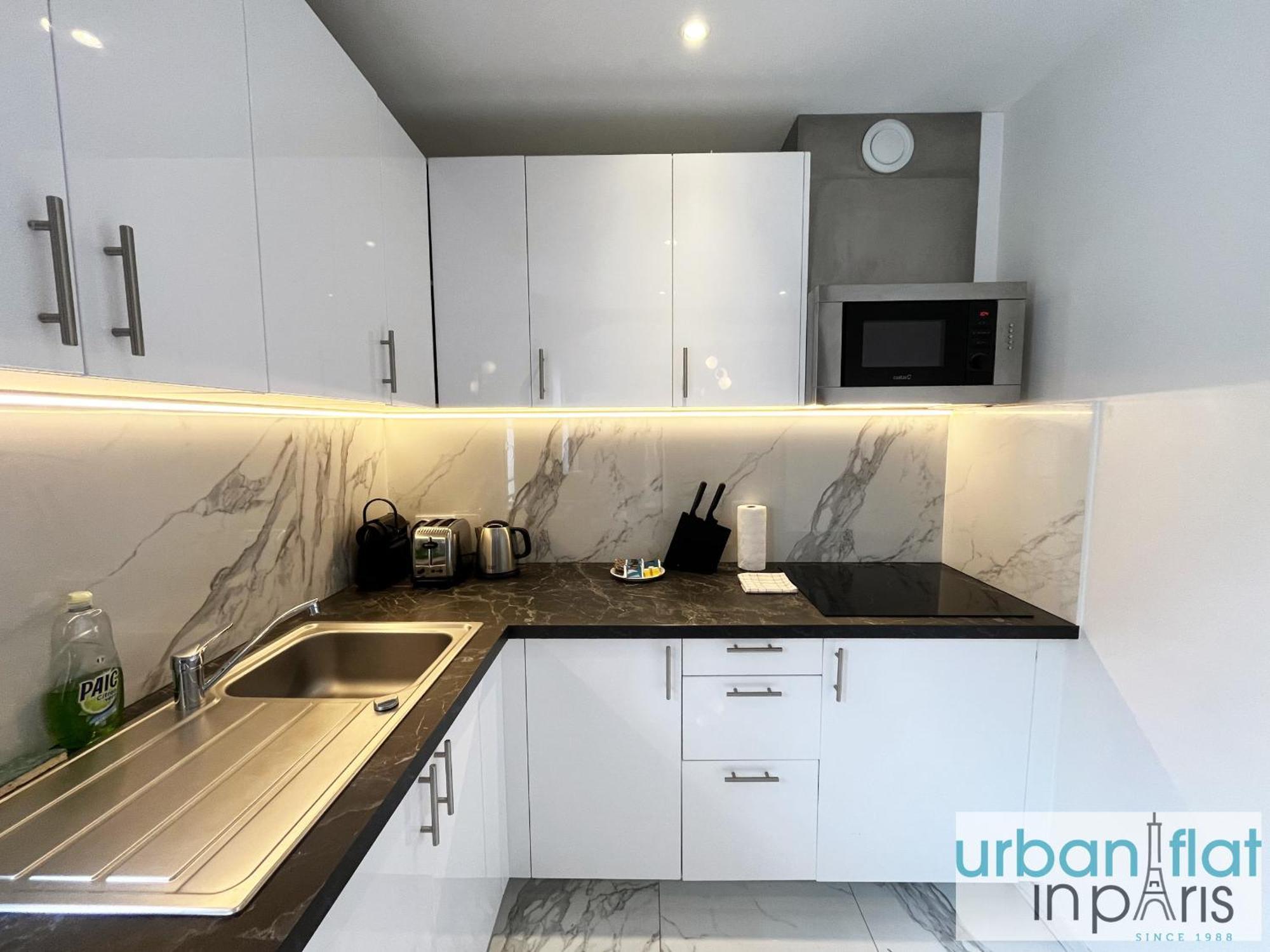 Urban Flat 176 - Charming 3 Bedroom In Montorgueil Appartamento Parigi