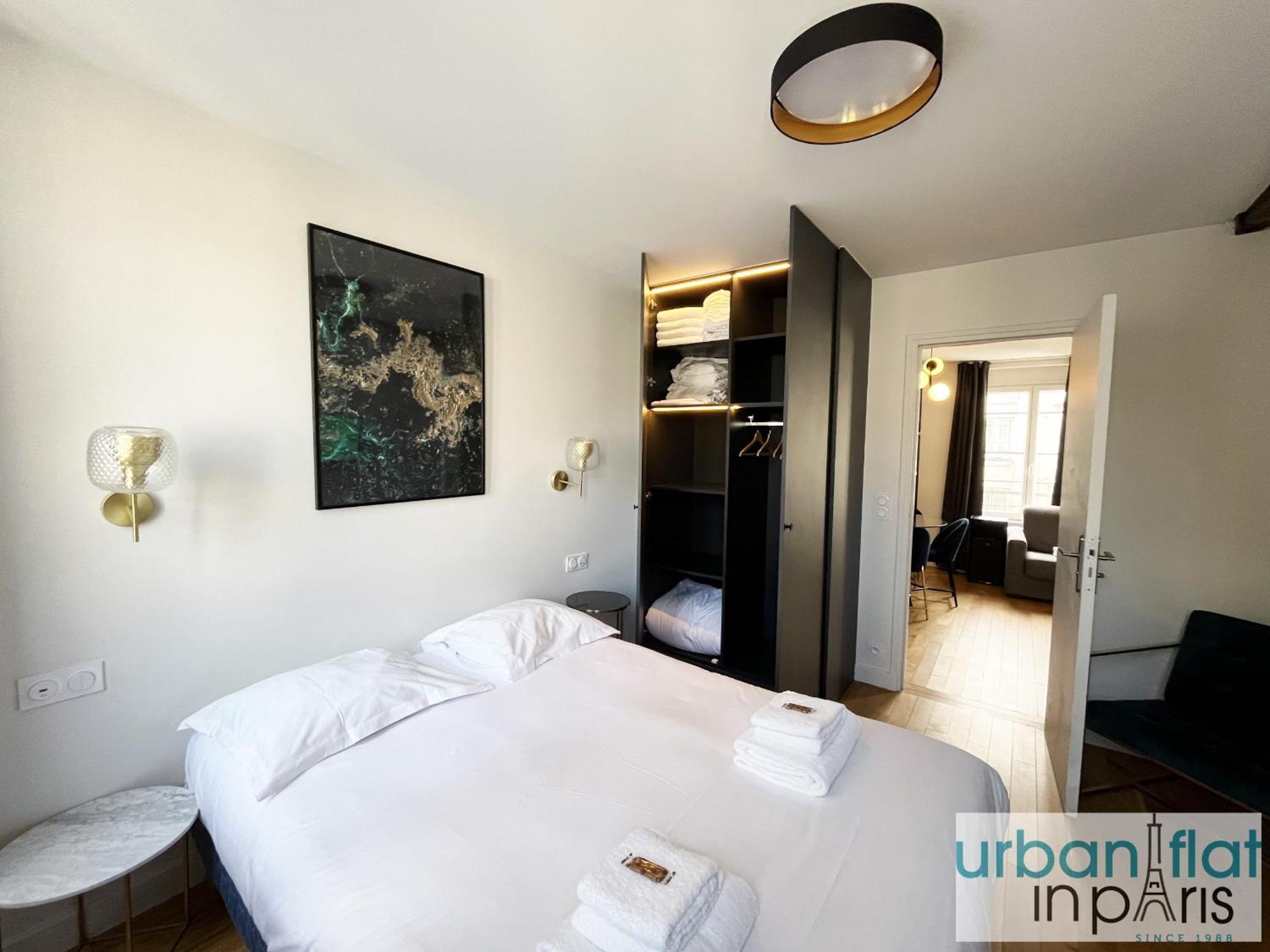 Urban Flat 176 - Charming 3 Bedroom In Montorgueil Parigi